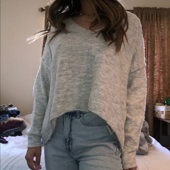 Grey oversized sweater - Picture 3 of 3